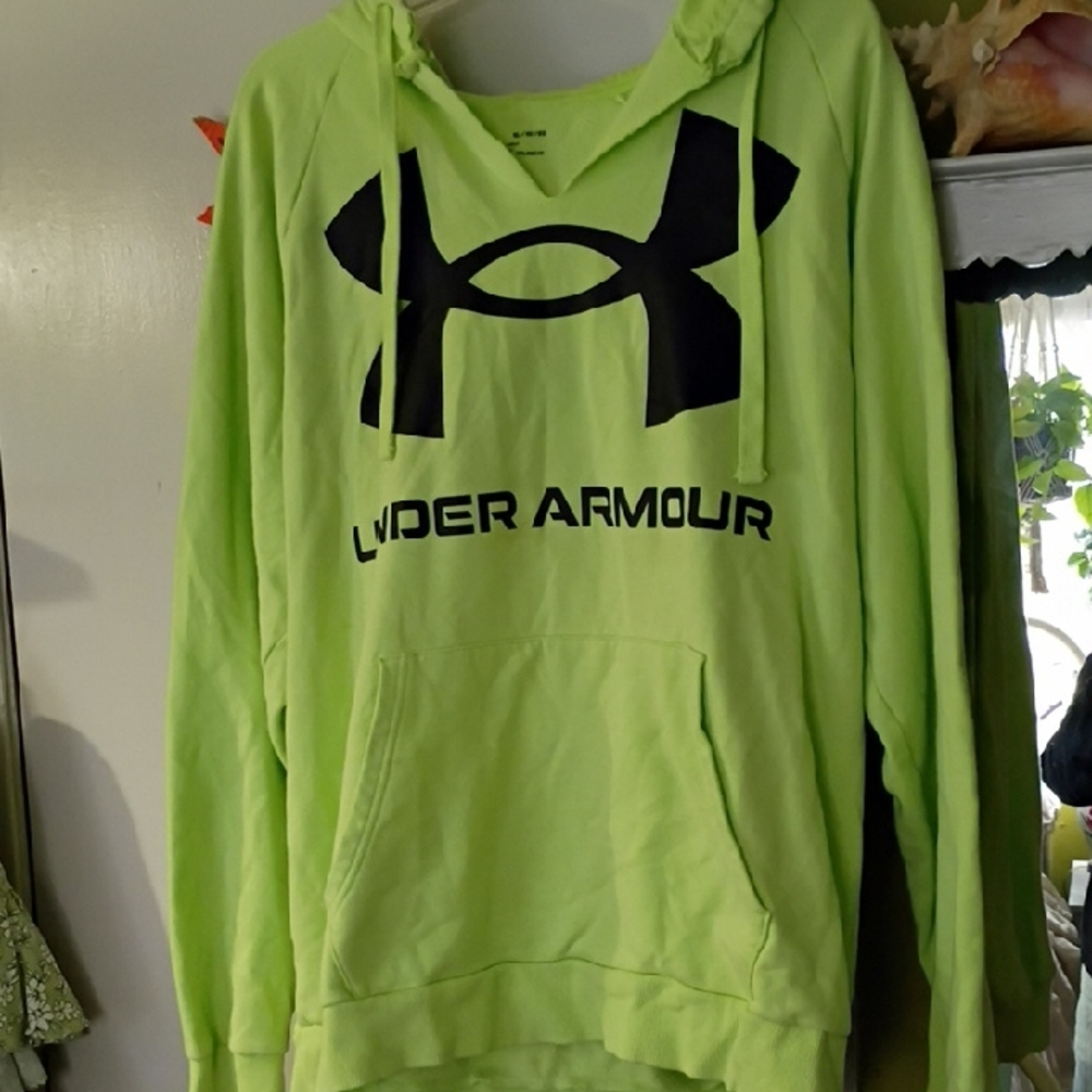 Under Armour Neon Green Hoodie